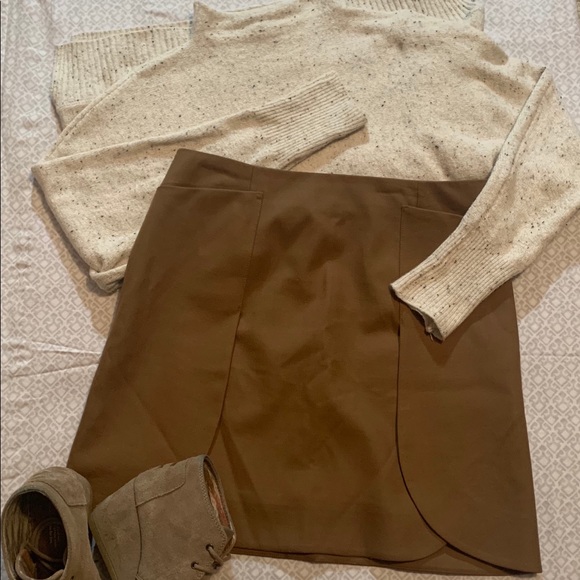 Tory Burch Dresses & Skirts - Never Worn! Tory Burch Brown Skirt Size 4